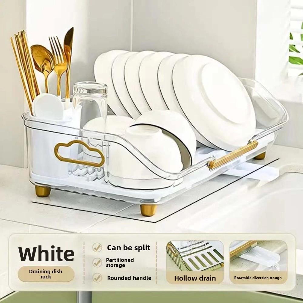 Tableware Storage Cutlery Holder Chopstick Basket Tube Bowl Storage Shelf  Bathroom