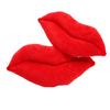 50cm/60cm Giant Red Lip Shaped Plush Pillow Novelty Sexy Lips Cushion Funny Room Decor Gift for Couples Kiss Mouth Pillow