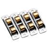 Upgrades Metal Sliding Window Rollers Single Wheel Pulleys Cabinet Sliding Rollers Push Pull Window Hardware for Project