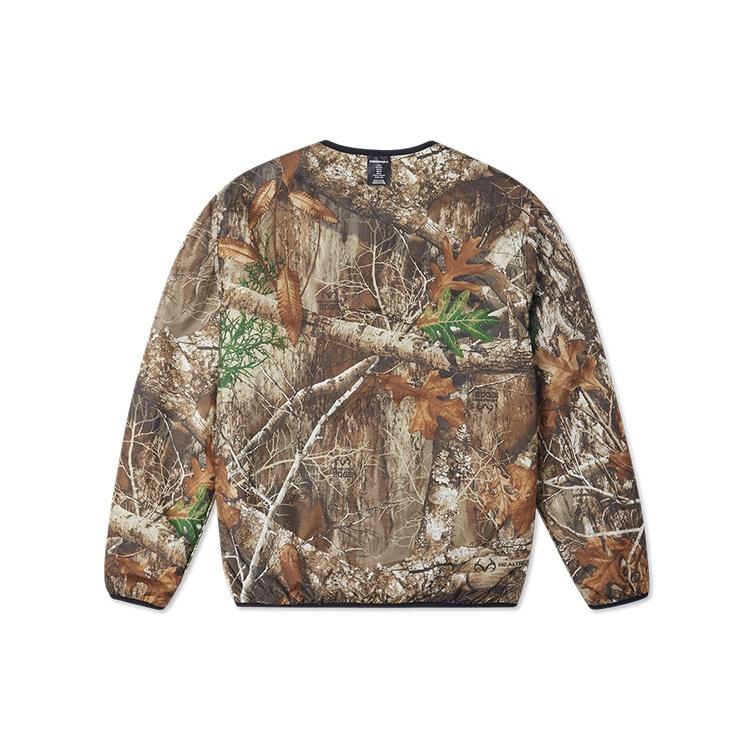 Converse Utility Reversible Sherpa Jacket Asia Sizing 'Real Tree Edge Camo' Men's 10020206-A01