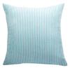 Supersoft Corduroy Cushion Cover Solid Striped Throw Pillow Covers Decorative Pillow Case for Sofa Bed Living Room Decoration
