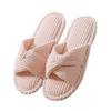 New Corduroy Cross Cotton Slippers Autumn and Winter Home Indoor Home Warm Slippers Women's Winter