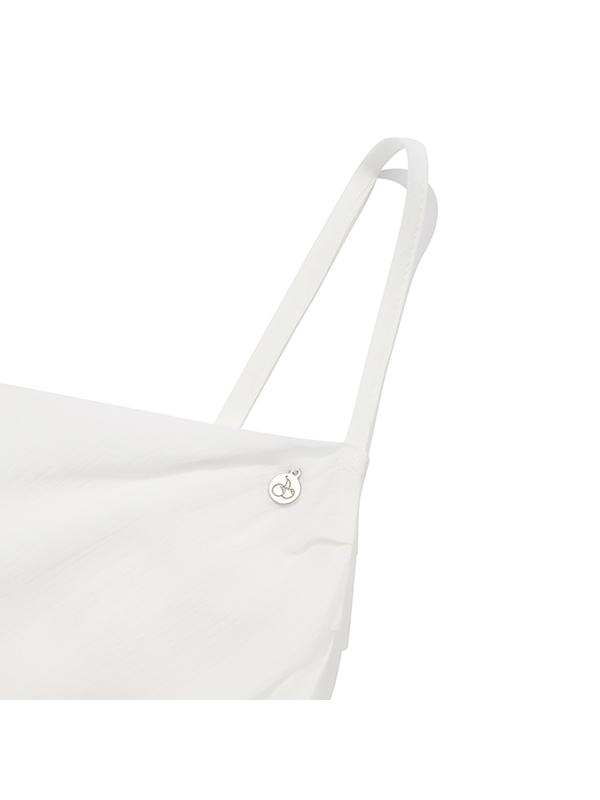 Kirsh Back-Point Maxi Sleeveless Dress [Ivory]