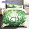 Palmeiras FC Pattern Bedding Home Decoration Birthday & Festival Gift (1 * duvet cover + 2 * pillowcase, without core)