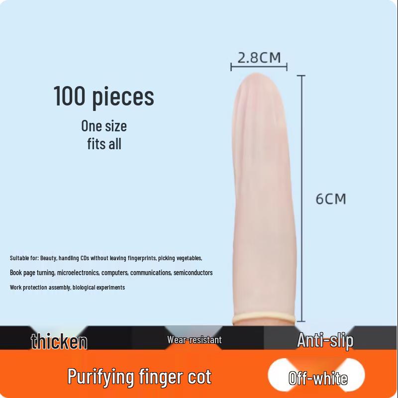 Xingduo Disposable Latex Finger Cots