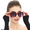 Women'S Sunglasses Classic Sunglasses Model Large Frame Skinny Face Shading Uv Protection