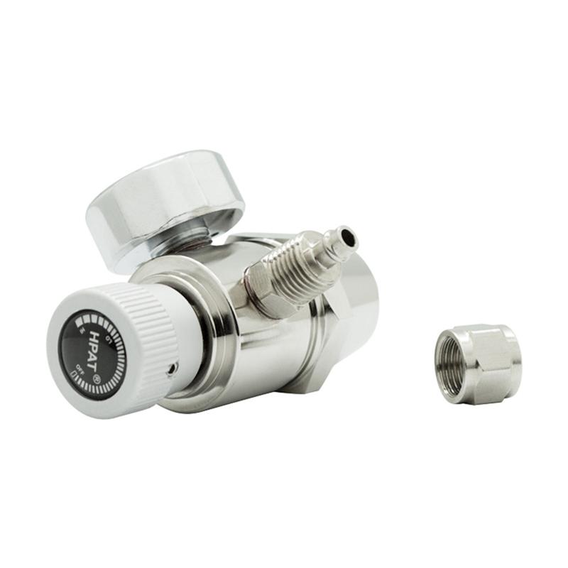 Fresh 2X Aquarium CO2 Regulator 2000Psi Pressure Gauge For 6Mm Suction Tube 5/8-18UNF