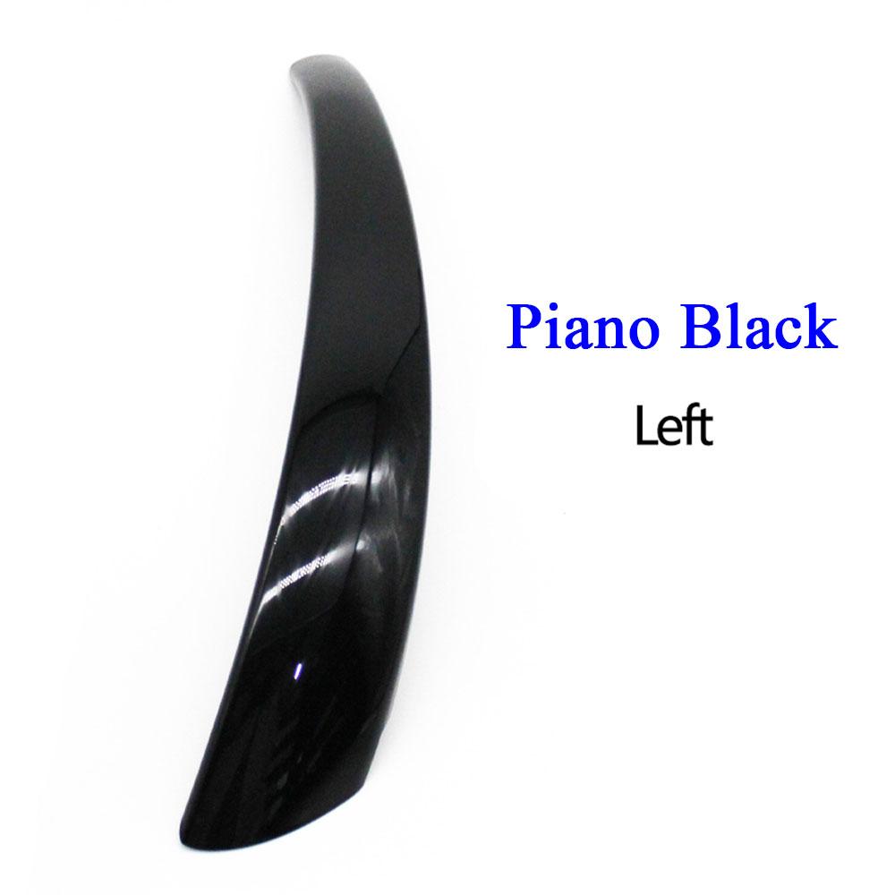 Auto Innentür Schwarz Silber Carbon Links Rechts Pull Griff Abdeckung Trim Ersatz Für BMW 1 Serie E81 E82 E87 e88