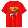 Vintage T-Shirt Summer Invincible Comic Hip Hop T Shirts  Cotton Tee Shirt for Men Y2K Basic Short Sleeve Tops