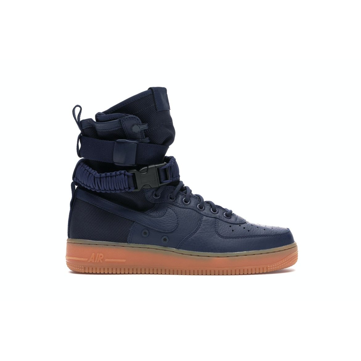 

Nike Мужские кроссовки Air Force 1 Midnight Navy синие 864024-400