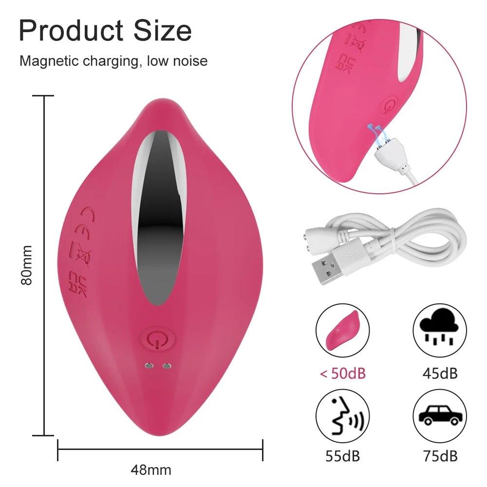APP Bluetooth G Spot Dildo Vibrator Female Wireless Remote Control Vibrating Clitoris Stimulator Sex Toy for Women 's Panties