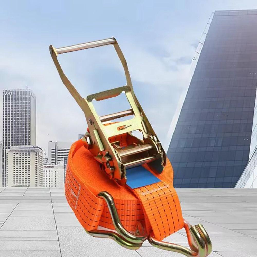 Rust Proof Ratchet Tie Down Straps Durable Polyester Lashing Straps Load Securing Straps  Boat
