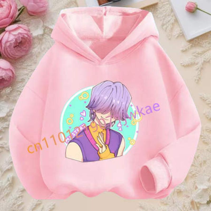 Movie New Kids K-Pop Demon Hunters Hooded Tops Toddler Girl Clothes KPop Demon Hunters Hoodie Girls Fashion Casual Sweatshirt