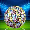 Custom Name Personalized Mighty Morphin Power Rangers-A Print Size 5 Soccer Ball Training & Match Football, for Team, Kicking, Gift for Football Enthu