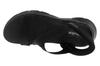 Skechers Slip-Ins: Go Walk Flex Sandal - Glimmer Up, Womens Black Sandals