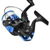 Freshwater Plastic Plating Lightweight Spinning Fishing Reel Tackle Accessory(Blue)