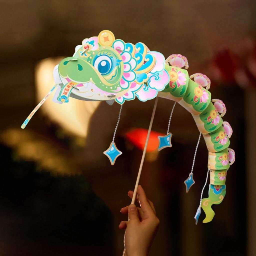 Chinese Year Lantern DIY Snake LED Festival Hanging