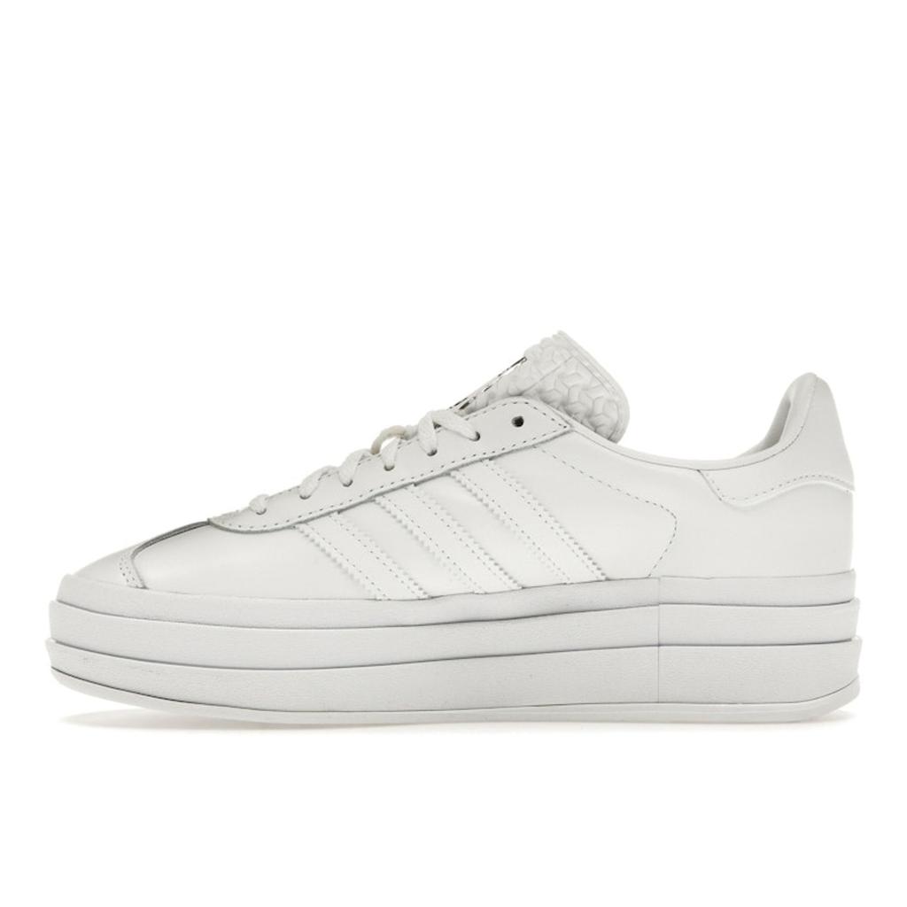 Adidas Gazelle Bold Triple White Damen Sneaker Wolkenweiß IE5130
