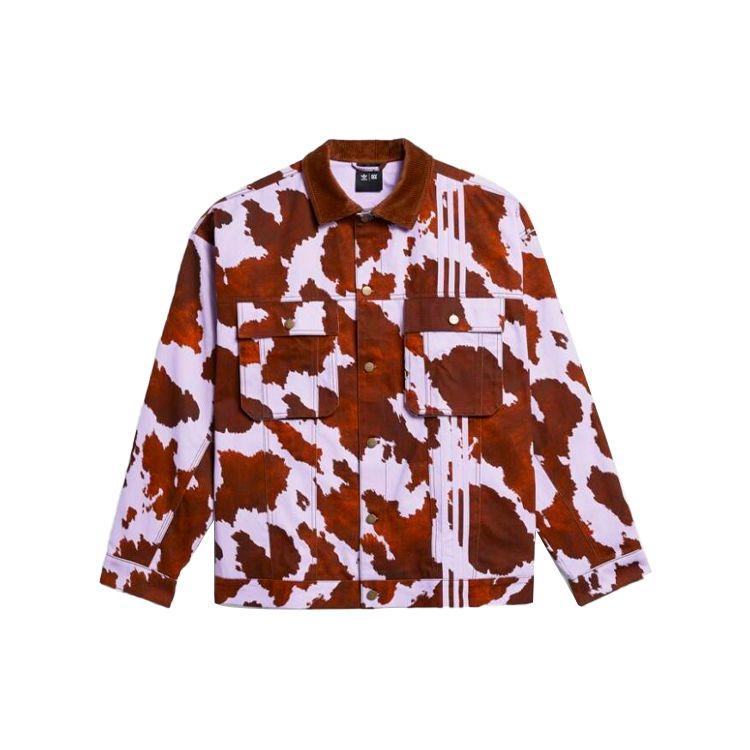 

adidas Originals x IVY PARK Unisex Cow-Print Denim Jacket HE3739 M