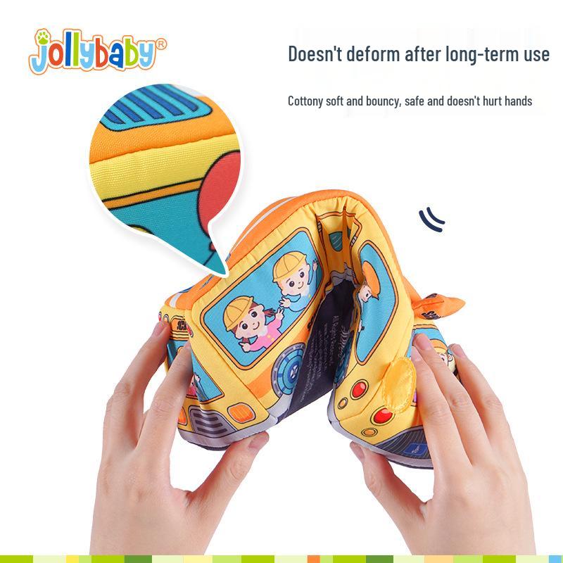 Jollybaby Tissue Box Pulling Toy: Early Education & Grasp Training for Babies 3+ Months
