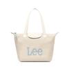 New Lee Fabric Shoulder Bag Tote Women's Haze Blue/Beige LE250614M