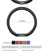 Compatible Suede Steering Wheel Cover for Honda: Accord, Civic, XRV, Spirior, Avancier, Odyssey - Anti-Slip Design.