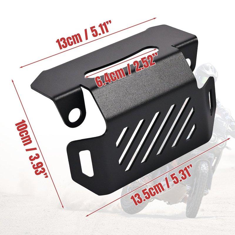 1 Pair Motorcycle Front Brake Caliper Cover Guard Protection CNC Black Accessories For Ducati DesertX Desert X