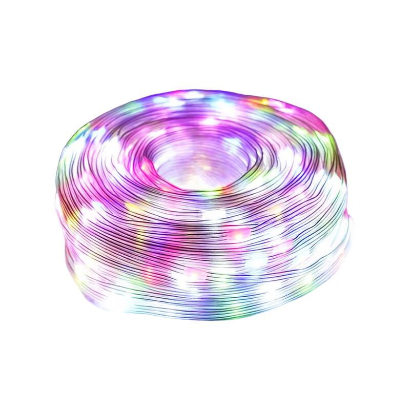 LED String Lights with Solar & Plug-in Power