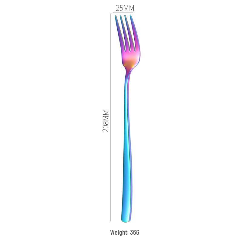 Korean Style Long Handle 304 Stainless Steel Ladle and Soup Spoon Set
