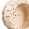 Hamster Wooden Running Wheel Treadmill Cage Accessories Exercise Wheel for Dwarf Hamster Syrian Hamster Rat Guinea Pig Kitten