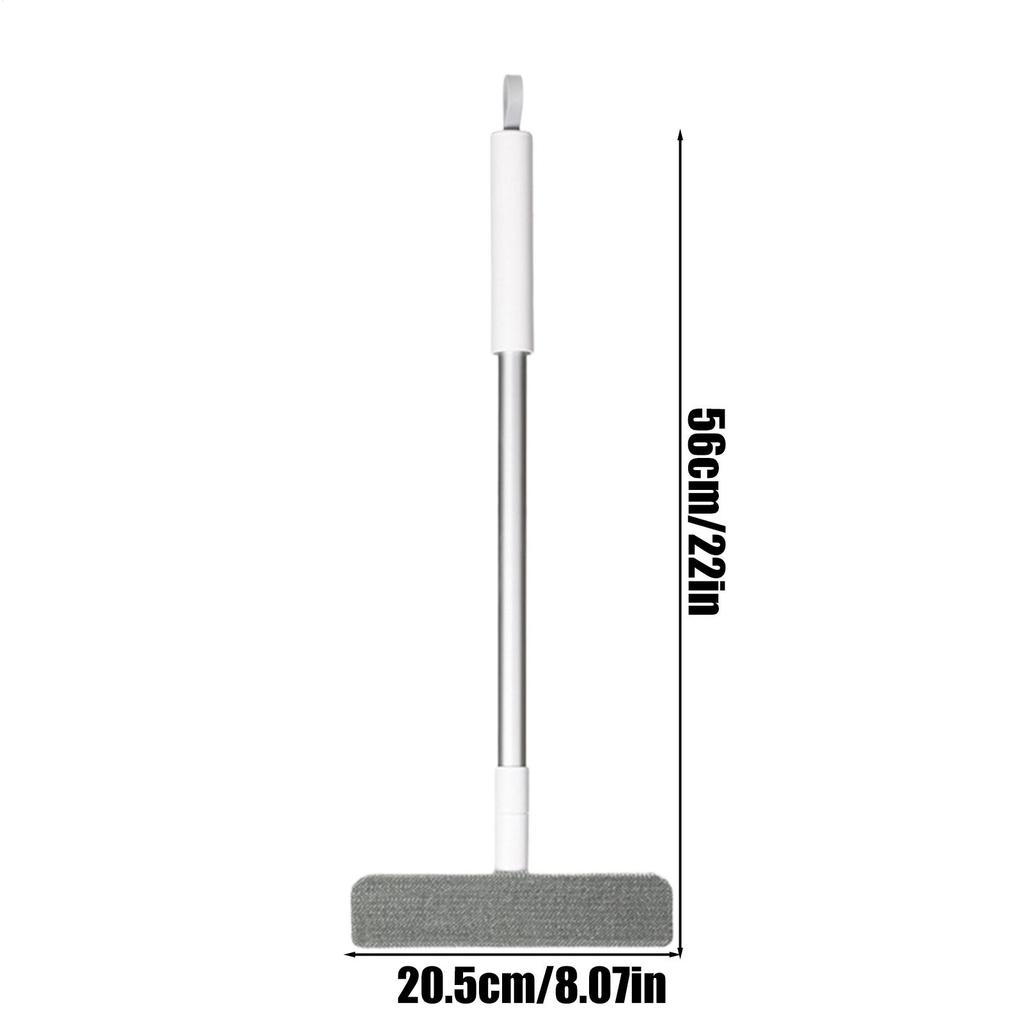 Window Screen Brush Detachable Long Handle Ergonomic Window Mesh Screen Cleaner Tool For Indoor Patio Living Room Bedroom