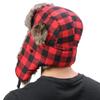 Trapper Russian Plaid Pilot Caps Fur Ear Muff Hats Men Hats Korean Beanies Hats Earflap Caps