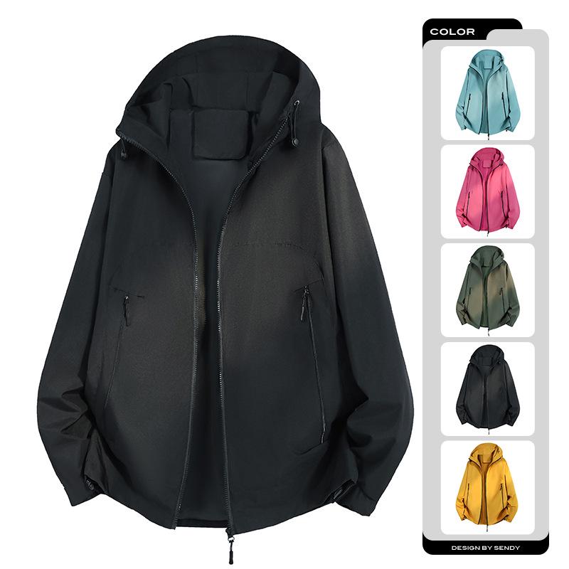 2026 Dopamine Color Outdoor Jackets: Windproof & Waterproof for Men and Women