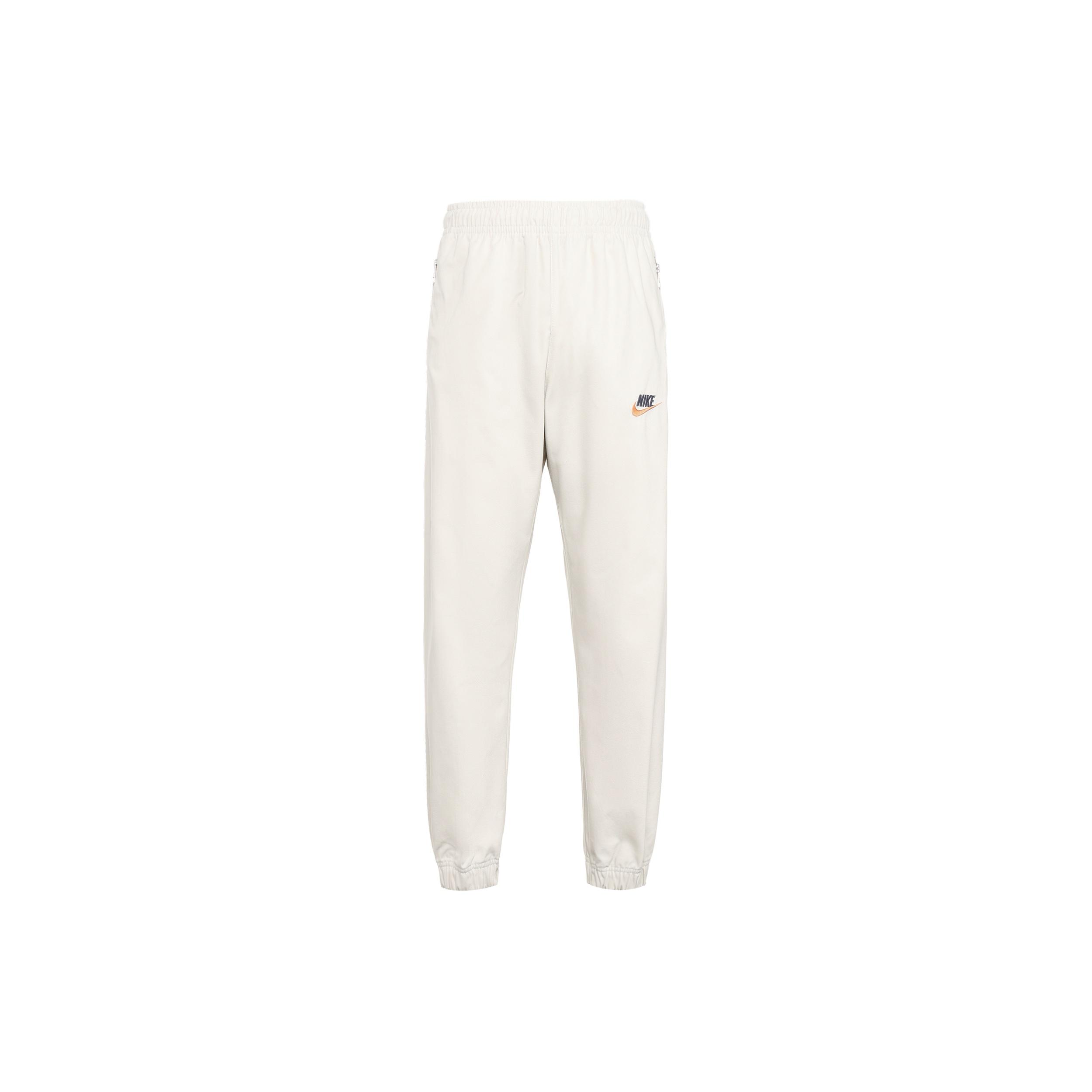 Men s Nike Woven Logo Printing Sports Pants/Trousers/Joggers Autumn White DR7832-072 XXL