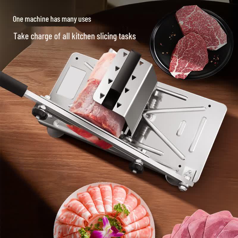 Hengsheng Stainless Steel Manual Frozen Meat Slicer