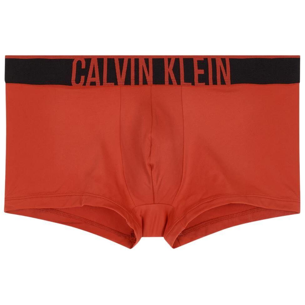

Calvin Klein Удобные простые трусы-боксеры с низкой посадкой, мужское нижнее белье, красные NB3836-XBZ S