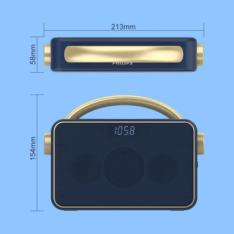 Philips TAR2768 Portable Bluetooth Radio Speaker