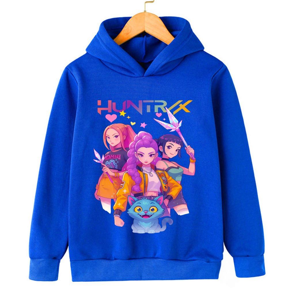 Kpop Witch Hunt Children's Clothing, Girls Spring and Autumn Hoodies and Fashion Sweatshirts