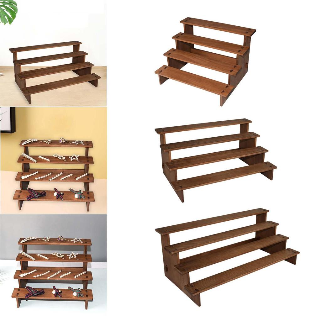 Wooden Display Stand, Spice Rack, Multifunctional Stand for Desserts And Ingredients