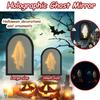 Unheimlicher Effekt Hologramm Geisterspiegel Kreatives Gruseliges Nachtlicht Halloween Geisterspiegel Streich Dekoration