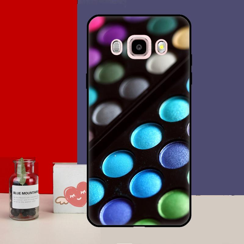 Makeup Eyeshadow Palette Case For Samsung Galaxy J3 J5 J7 2017 J1 A3 A5 2016 J4 J6 Plus A6 A8 A7 A9 J8 2018 Cover