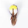 Perched Artificial Bird Fake Feather Simulation Miniature Garden Decoration