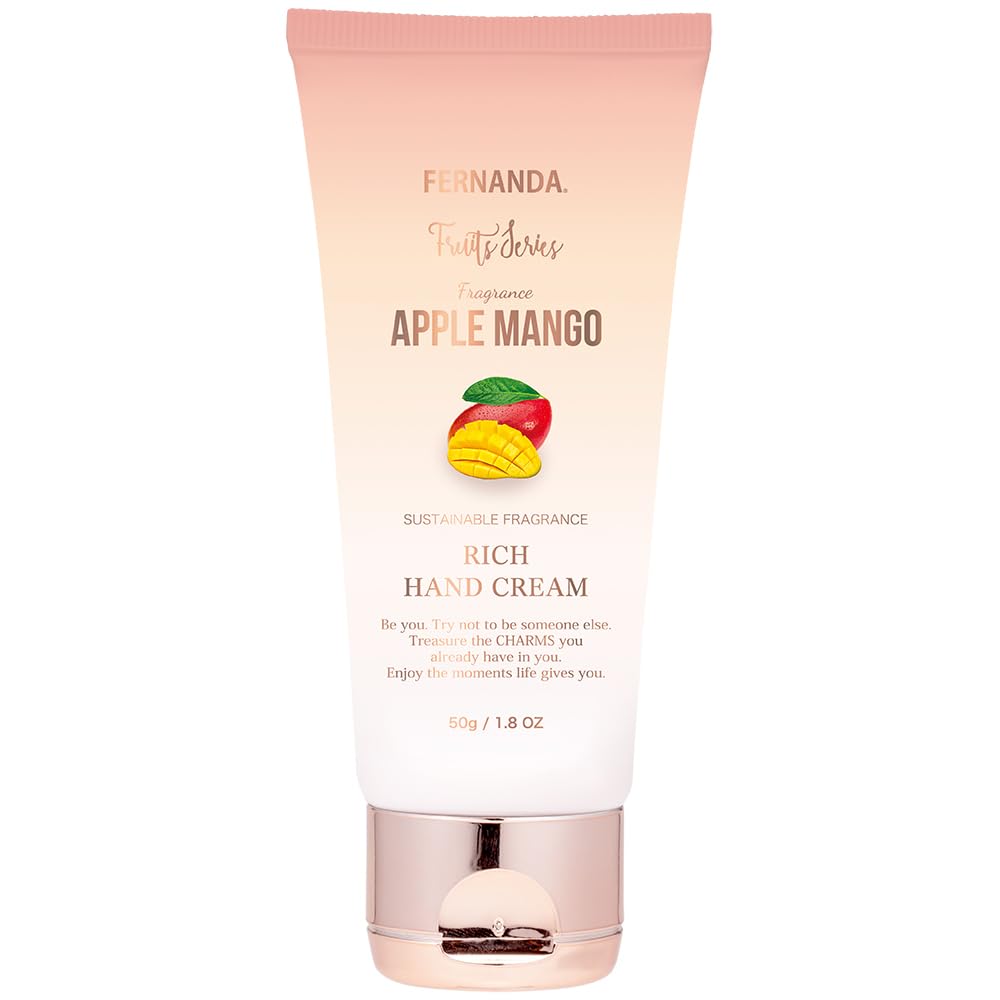 

Крем для рук Fernanda Fragrance Rich с ароматом яблока и манго (50г)