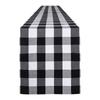 Christmas Table Runner Red and Black Checkered Tablecloth Merry Christmas Decorations For Home Navidad Noel Gifts Tablecloth