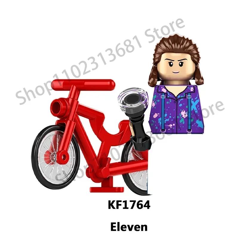 

Ужасный фильм Вверх ногами Дастин Майк Лукас Уилл Одиннадцать Модель Конструктор Просветить Экшн-фигурка Кирпичики Игрушки Для Детей