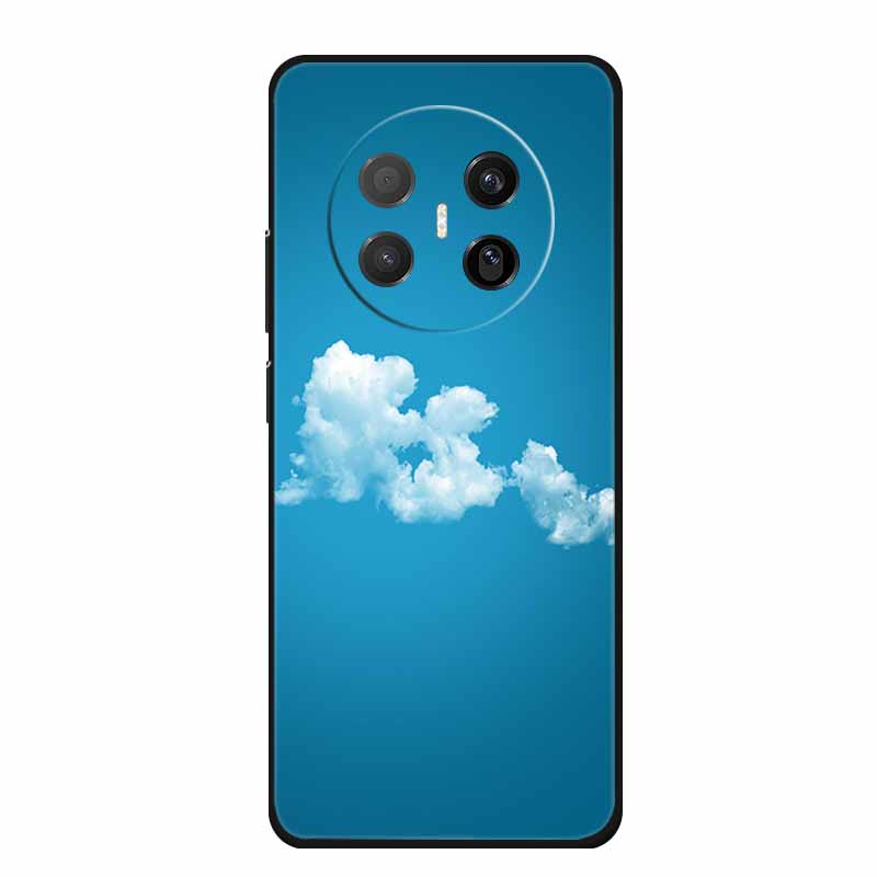 Black Silicone Case For Huawei Mate 70 Air 2025 Case Cartoon Cat Soft Back Cover For Huawei Mate 70 Air Phone Case Funda Coque