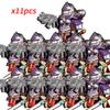 11pcs NEW Knights War Angels Ultramarines Templars War Soldiers Mini Action Figures Model Kids Toys Gift