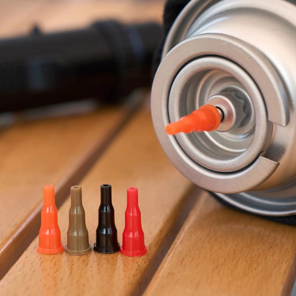 20pcs/10pcs Butane Nozzle Adapter Reusable Butane Cassette Gas Tank Adapter Universal Butane Gas Converter for Cigarette Lighter