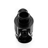 Universele Dubbele Poort Blow Off Klep 25mm Zwart Diverter Klep Dump Klep BOV Blow dump Blow off adapter