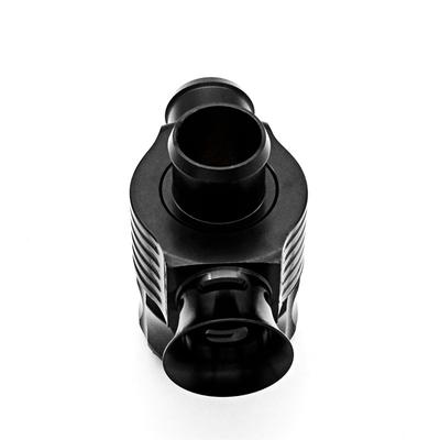 Universal Dual Port Blow Off Valve 25mm Black Diverter Valve Dump Valve BOV Blow Dump Blow Off Adaptor